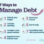 Manage debt ways tips financial