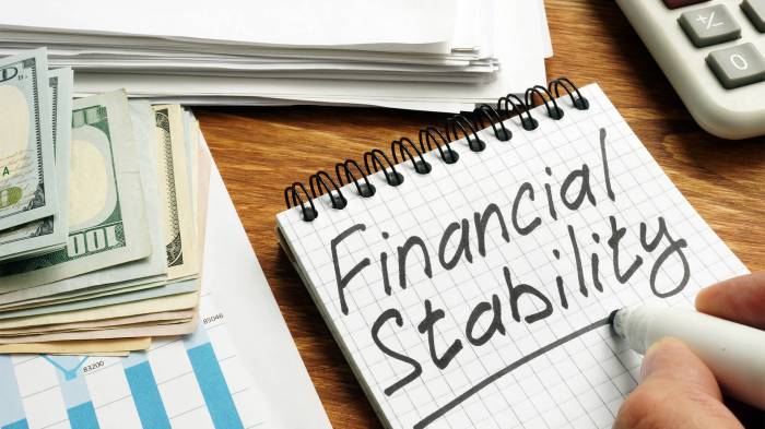 Stability financial financially monetary good maintaining work medium