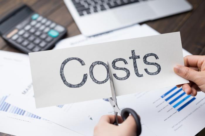 Cutting cost infographic tips business here