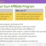 Creating an Affiliate Program